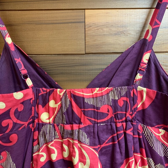 Joe Fresh Bold Spring Adjustable Strap Funky Dress - Picture 3 of 8
